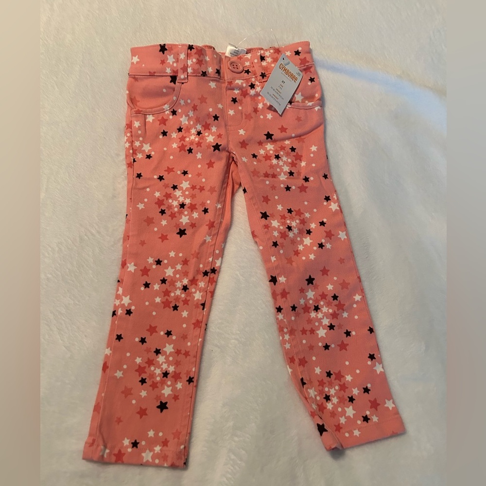 Gymboree pink star jeans